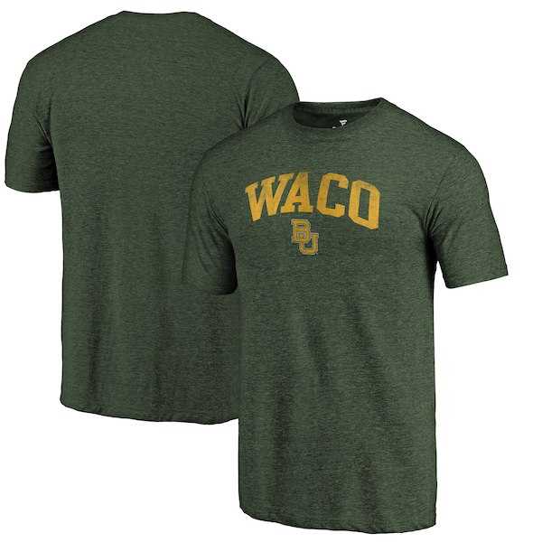 Baylor Bears Fanatics Branded Green Arched City Tri Blend T-Shirt,We sell and wholesale Baylor Bears Fanatics Branded Green Arched City Tri Blend T-Shirt on line form chian!